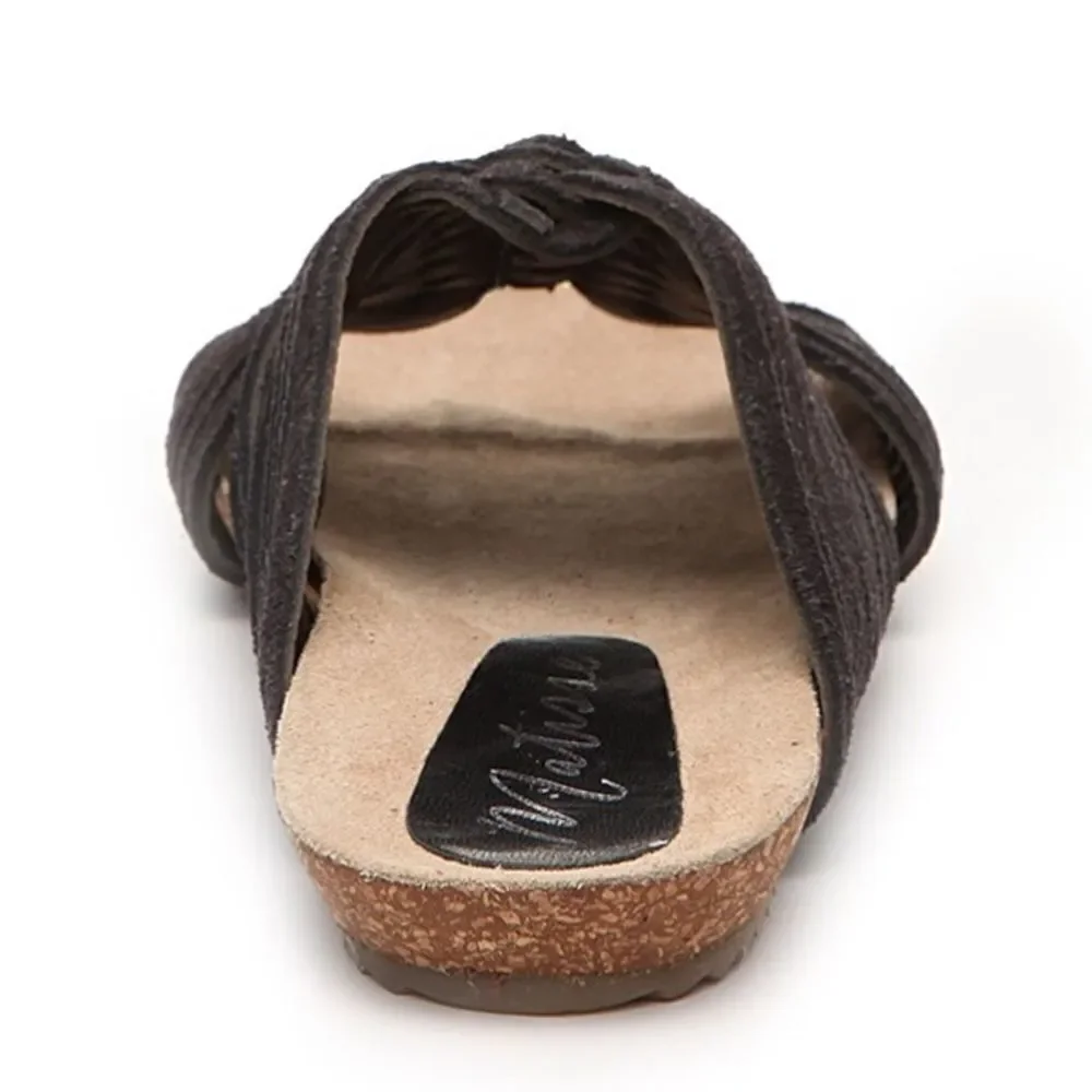 Matisse leather‎ black sandal “Cole” Size 8.  B57